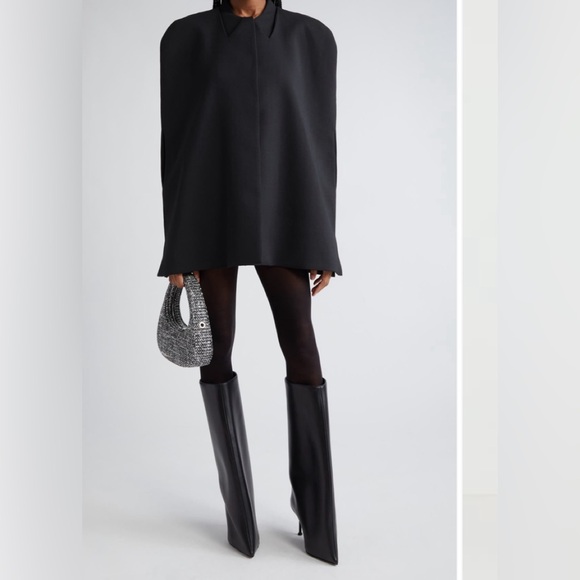 Coperni Jackets & Blazers - Coperni Trompe l’oeil tailored black cape 6US